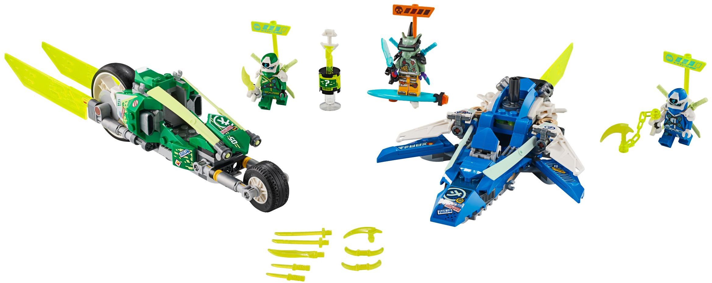 LEGO Ninjago Jay und Lloyds Power-Flitzer 71709