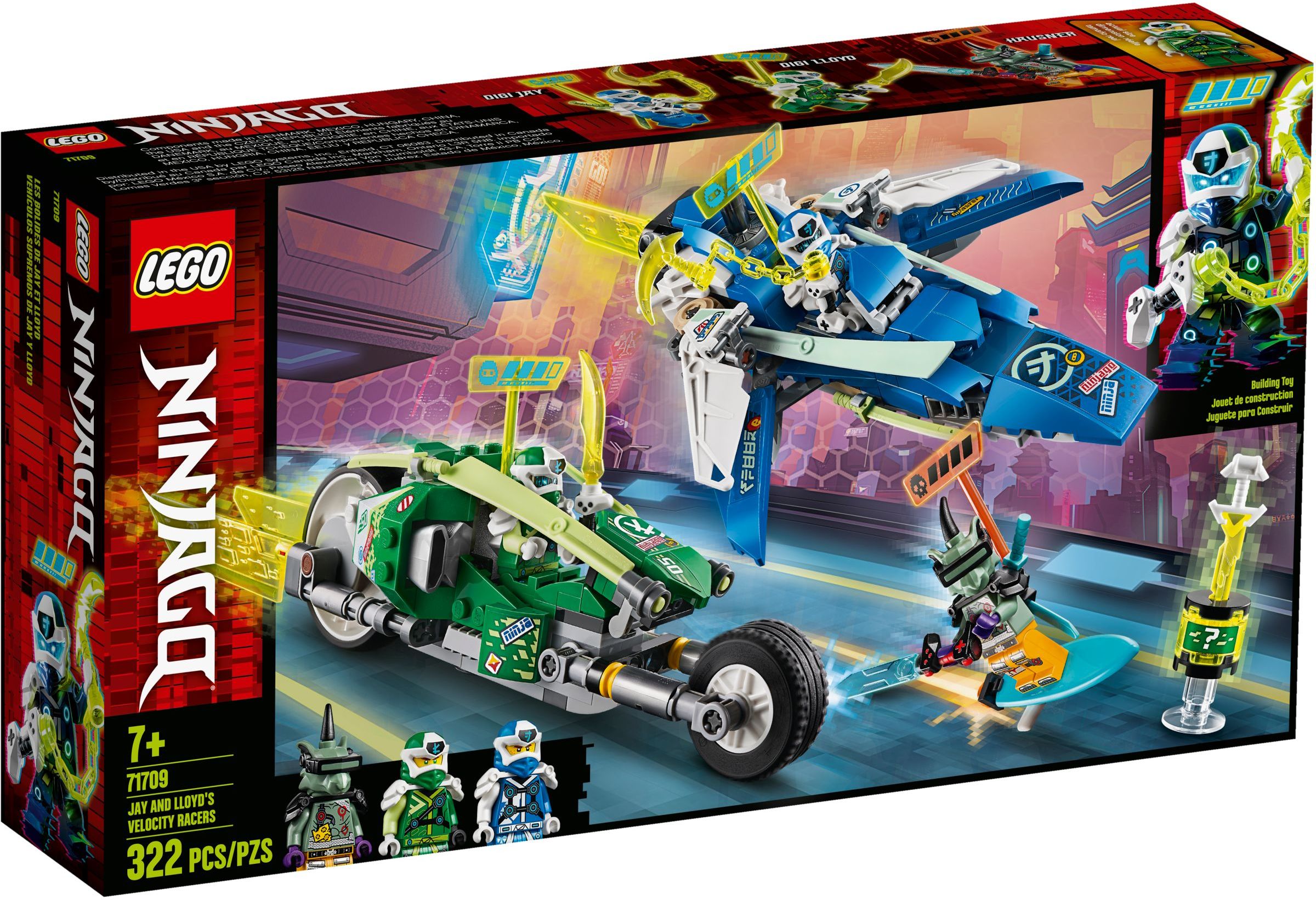 LEGO Ninjago Jay und Lloyds Power-Flitzer 71709