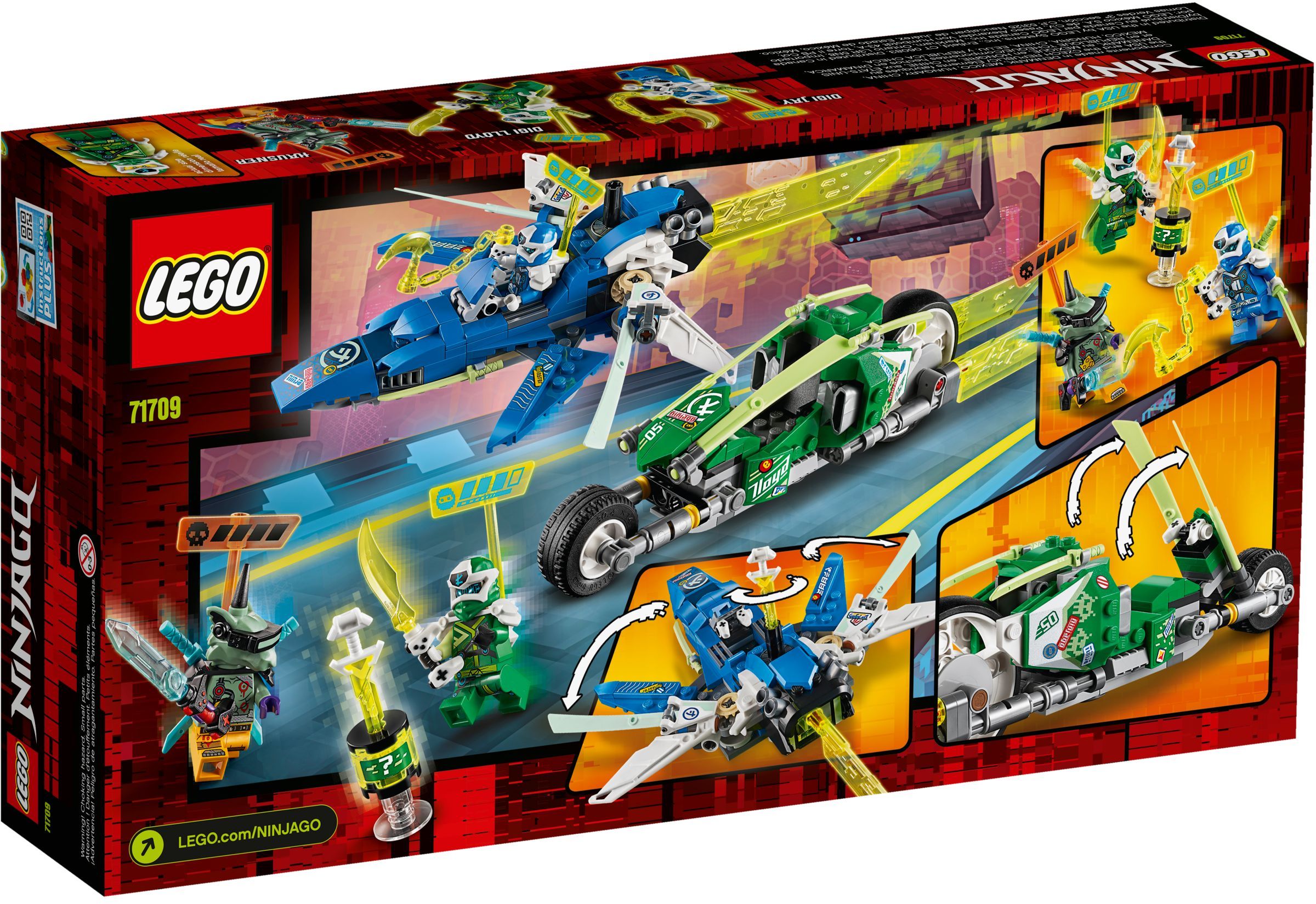 LEGO Ninjago Jay und Lloyds Power-Flitzer 71709