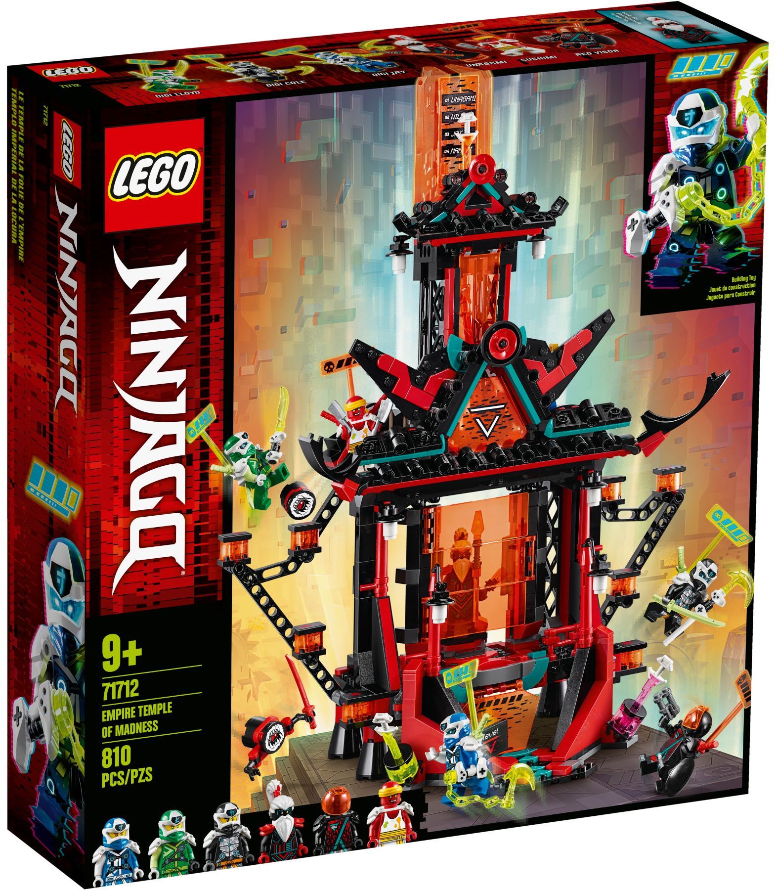LEGO Ninjago Tempel des Unsinns 71712