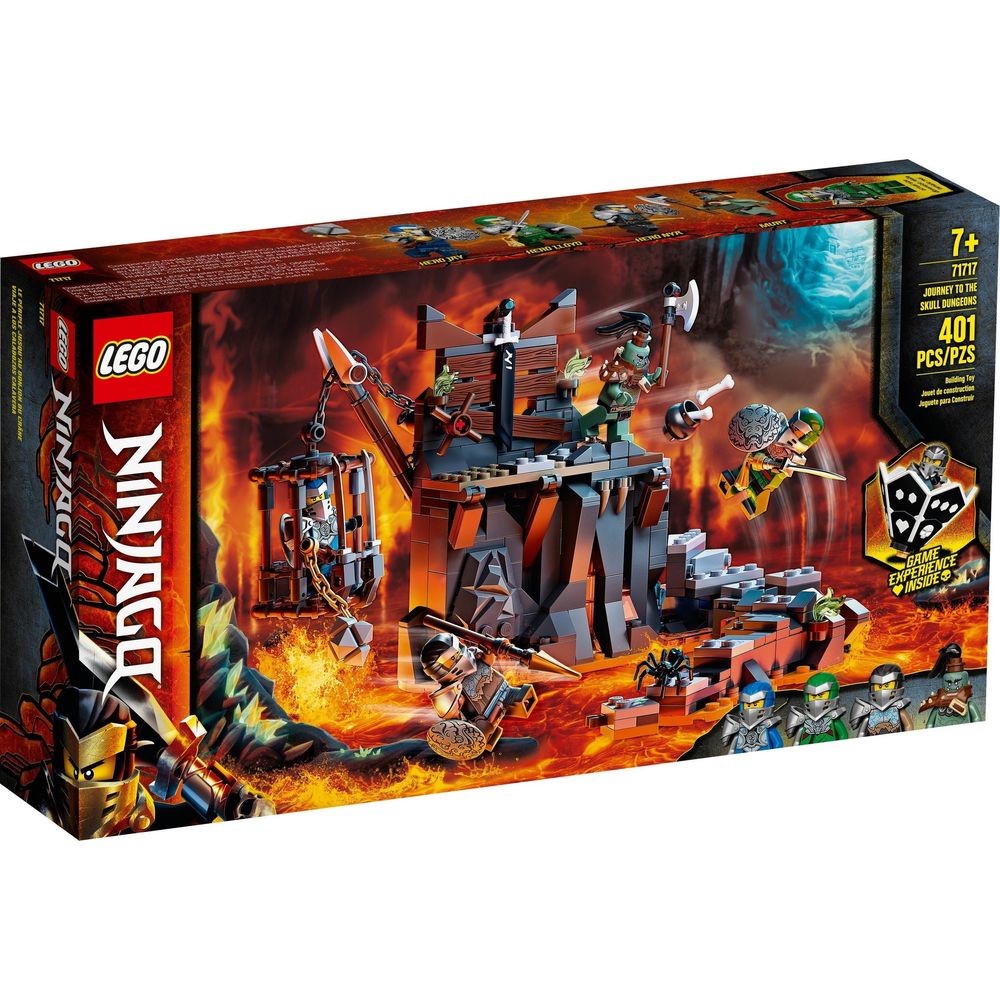 LEGO Ninjago Journey to the Skulls Dungeons 71717