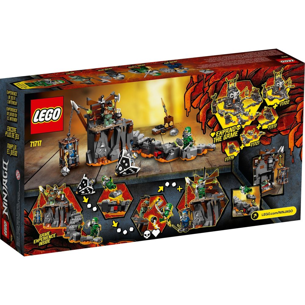 LEGO Ninjago Reise zu den Totenkopfverliese 71717