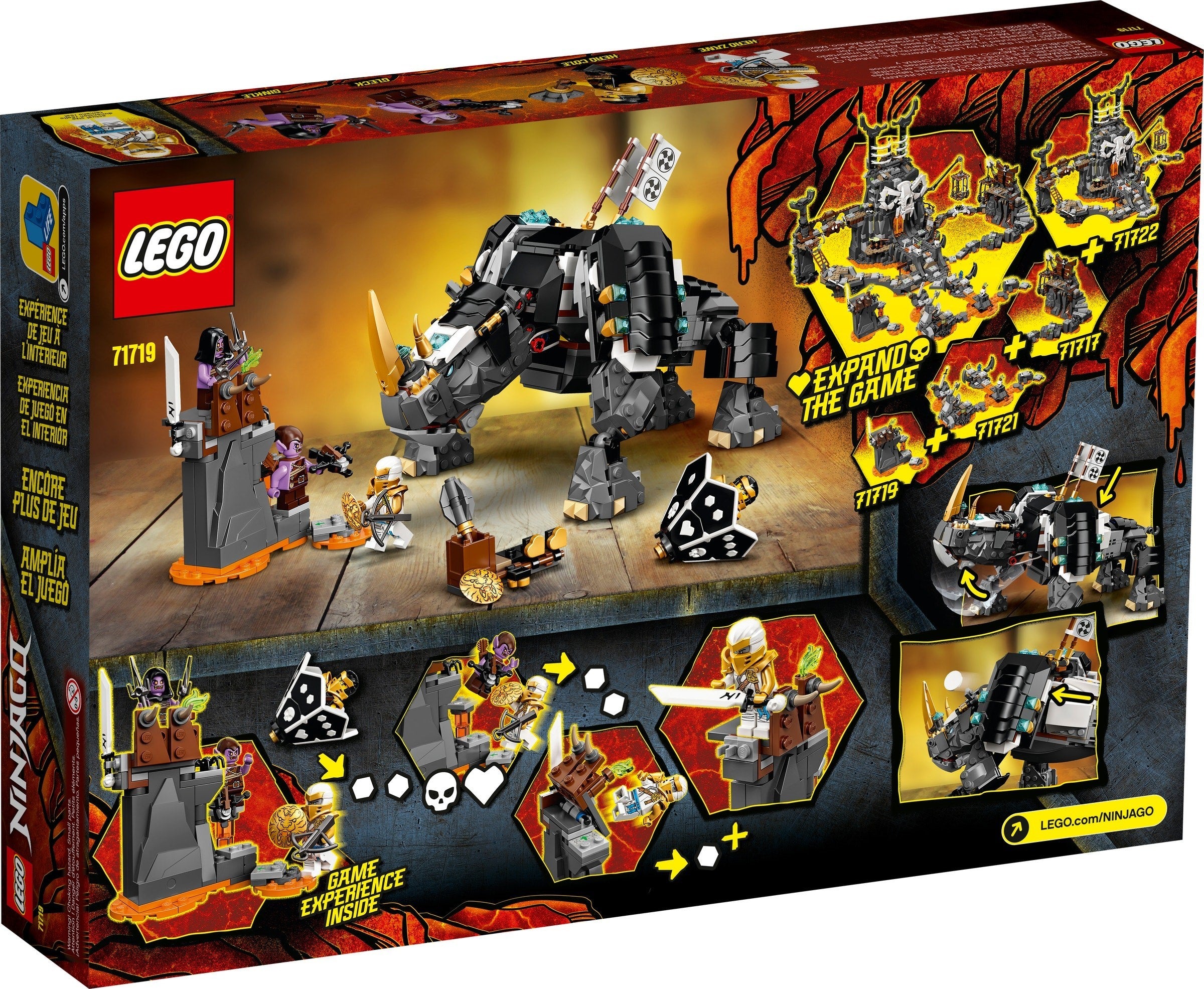 Le monstre Mino de LEGO Ninjago Zane 71719
