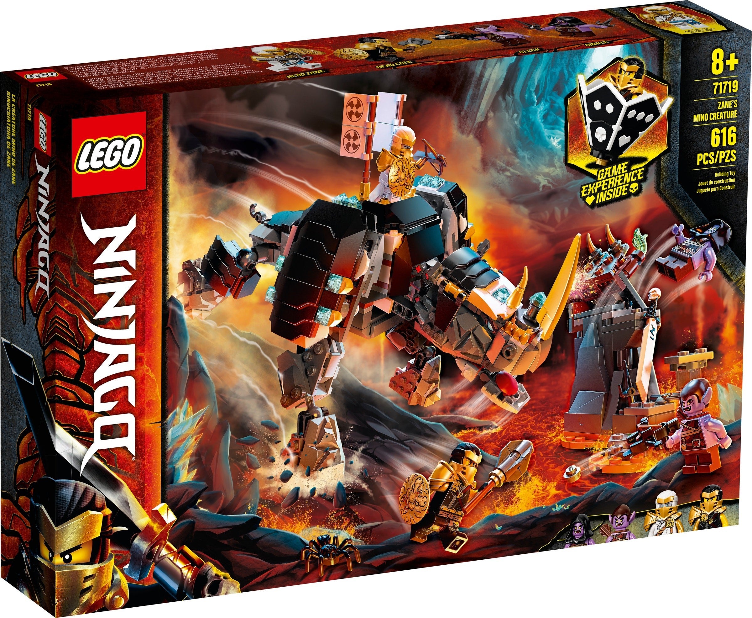 Le monstre Mino de LEGO Ninjago Zane 71719