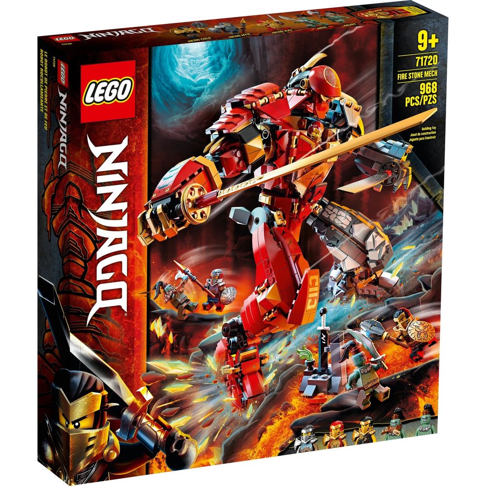 <transcy>LEGO Ninjago Méca de pierre de feu 71720</transcy>