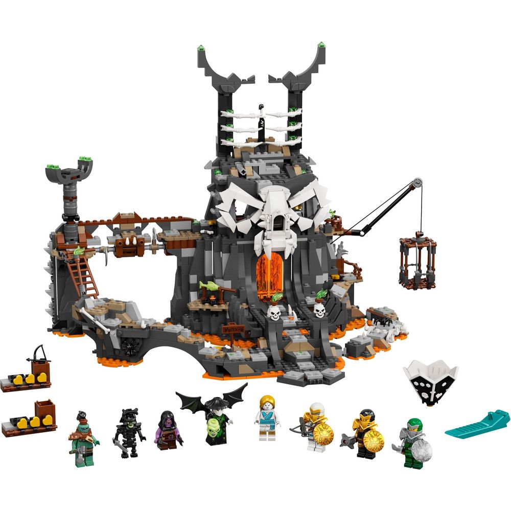 LEGO Ninjago Donjon du Mage Crâne 71722