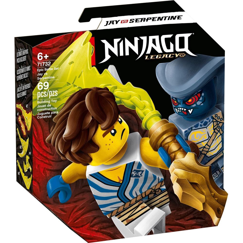 Ensemble de combat LEGO Ninjago : Jay contre Serpentine 71732