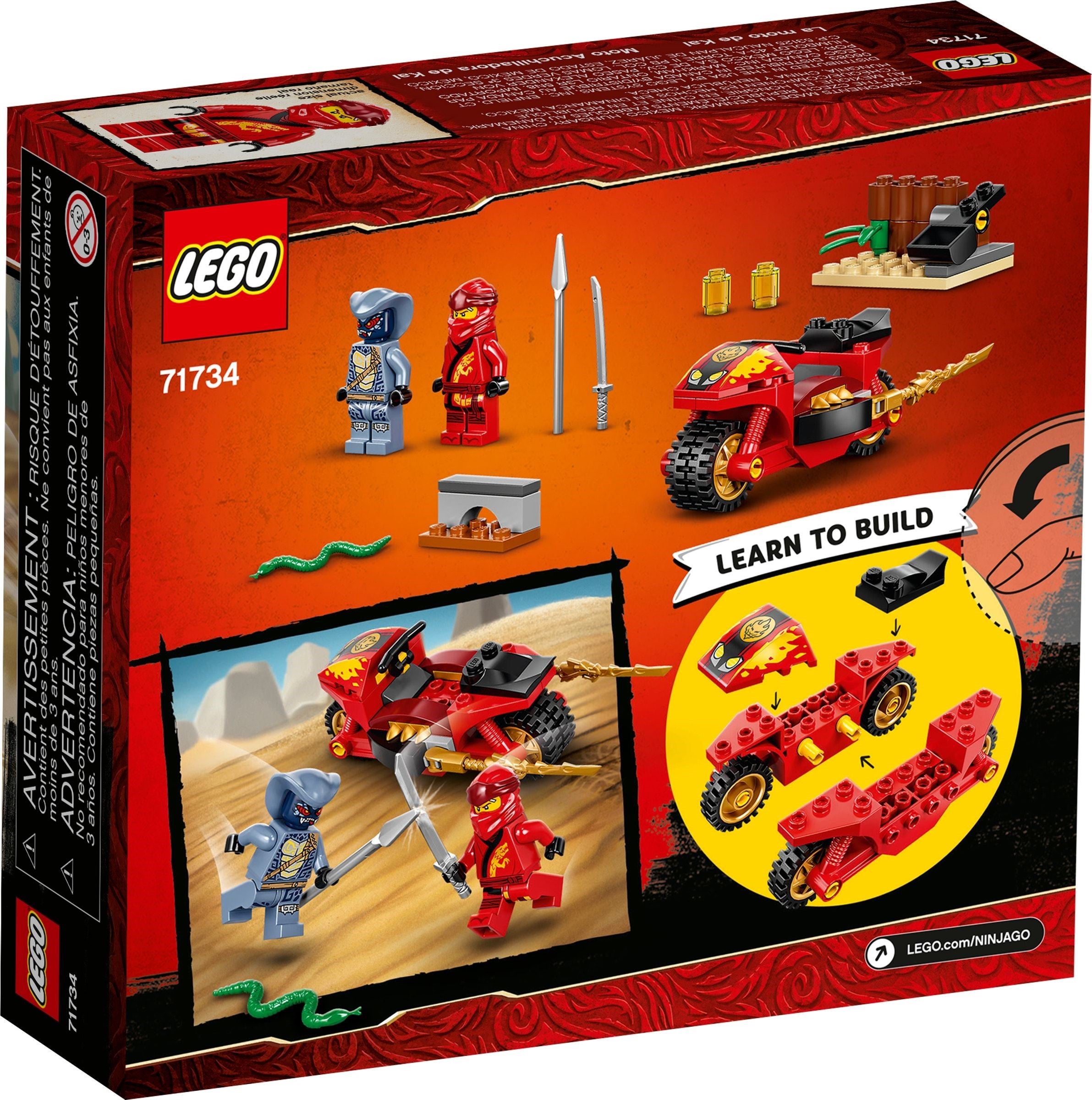 LEGO Ninjago Kais Feuer-Bike 71734