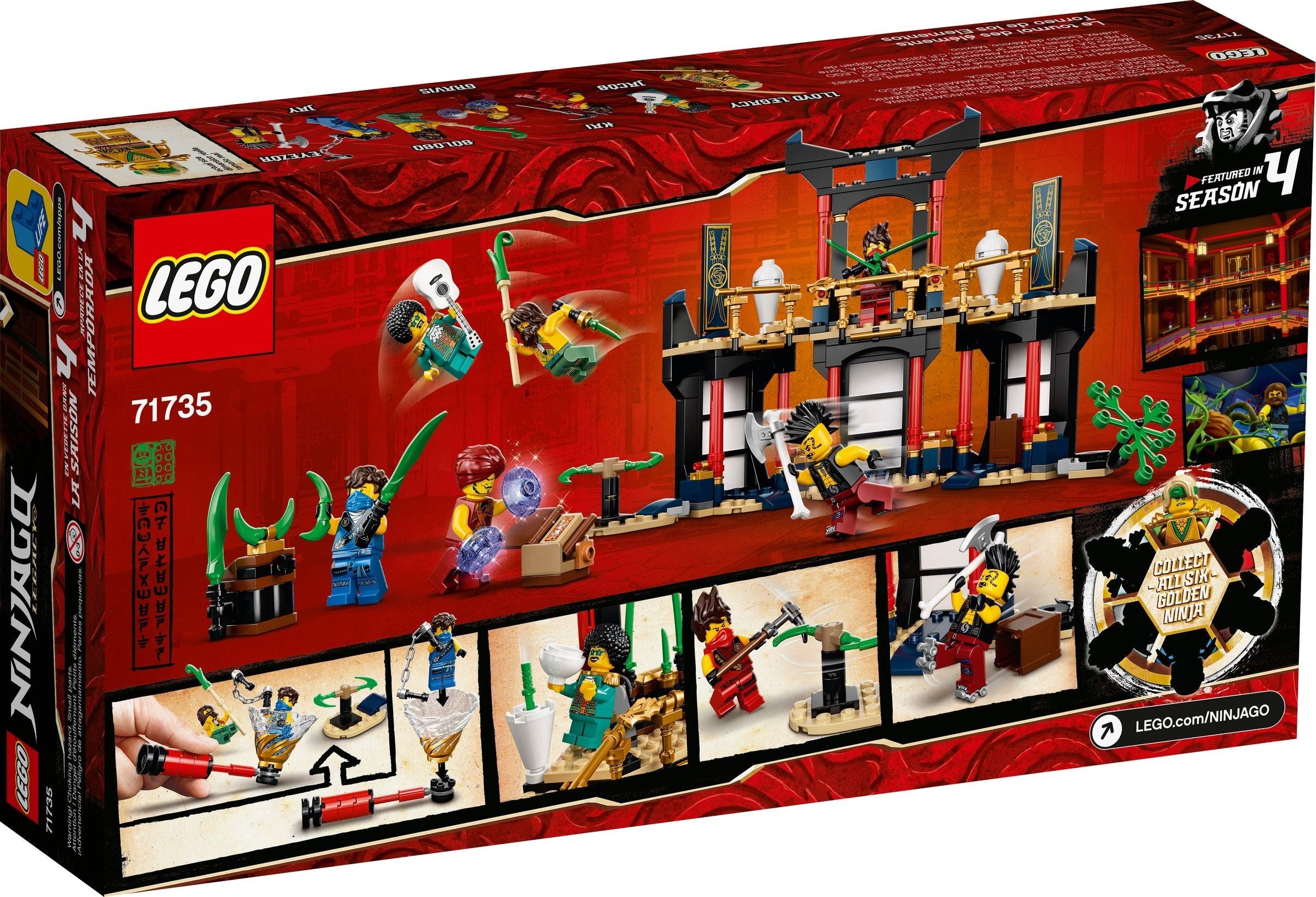 LEGO Ninjago Turnier der Elemente 71735