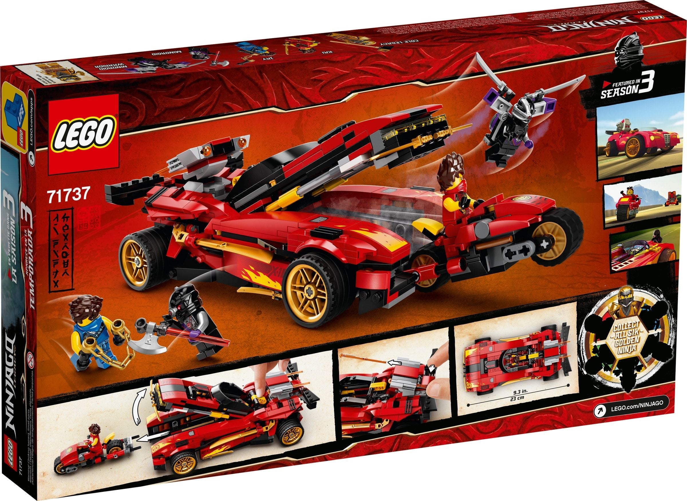 LEGO Ninjago X-1 Supercar Ninja 71737