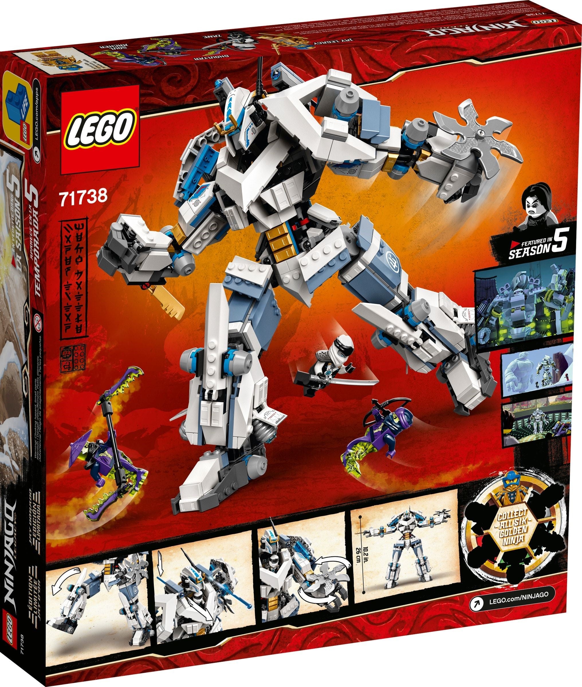 LEGO Ninjago Zanes Titan-Mech 71738