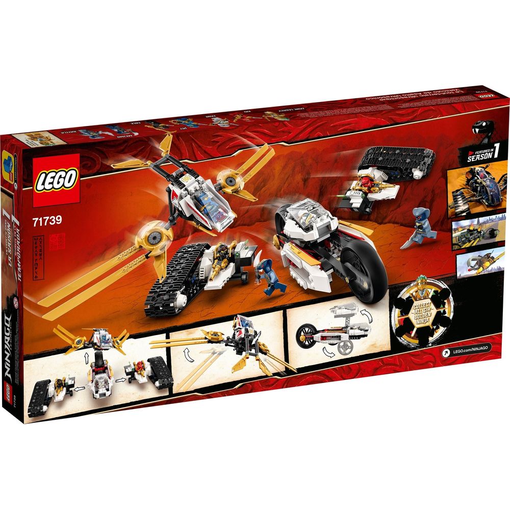 LEGO Ninjago L'aventurier à ultrasons 71739