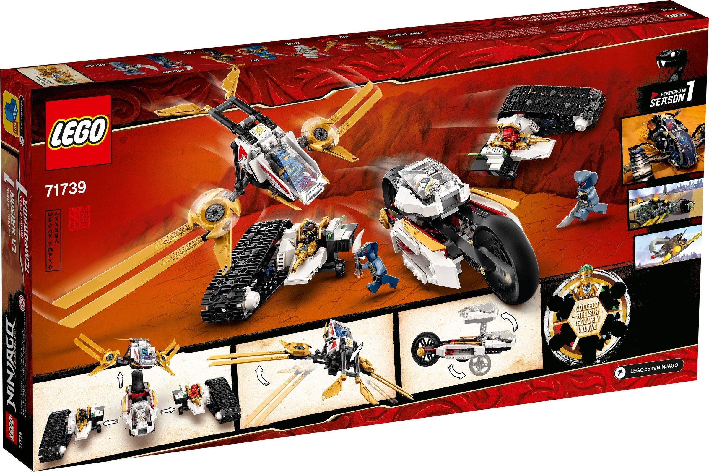 LEGO Ninjago Ultraschall-Raider 71739