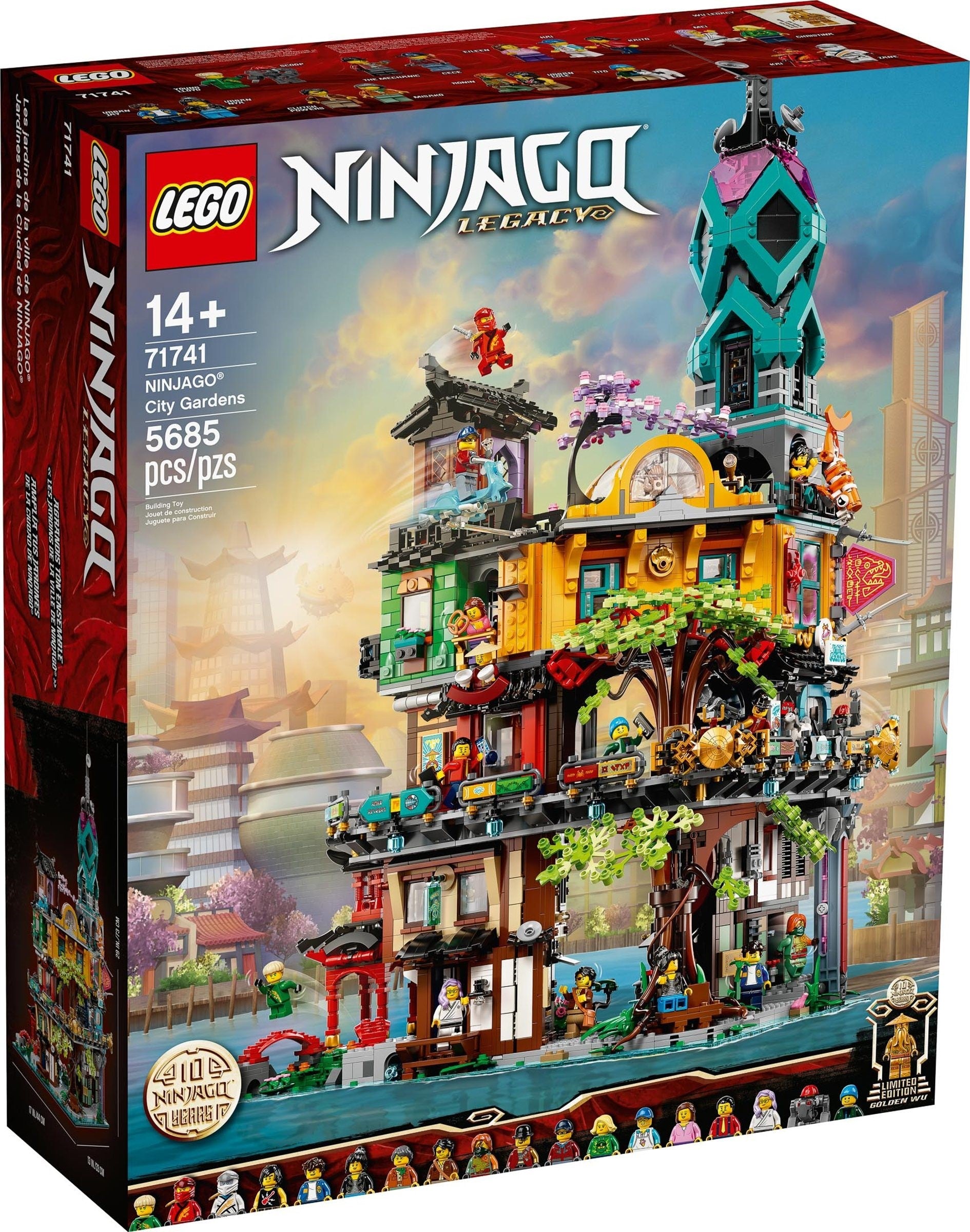 LEGO Ninjago Die Gärten von Ninjago 71741