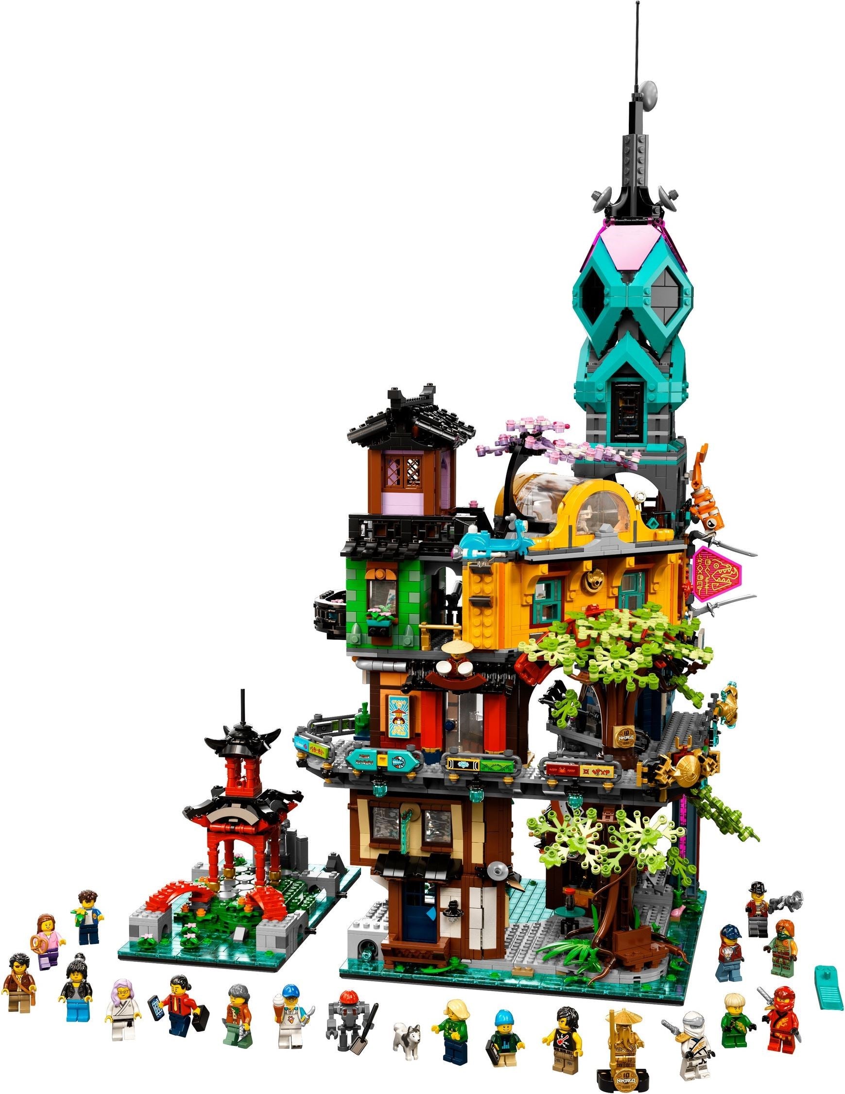 LEGO Ninjago Les jardins de Ninjago 71741