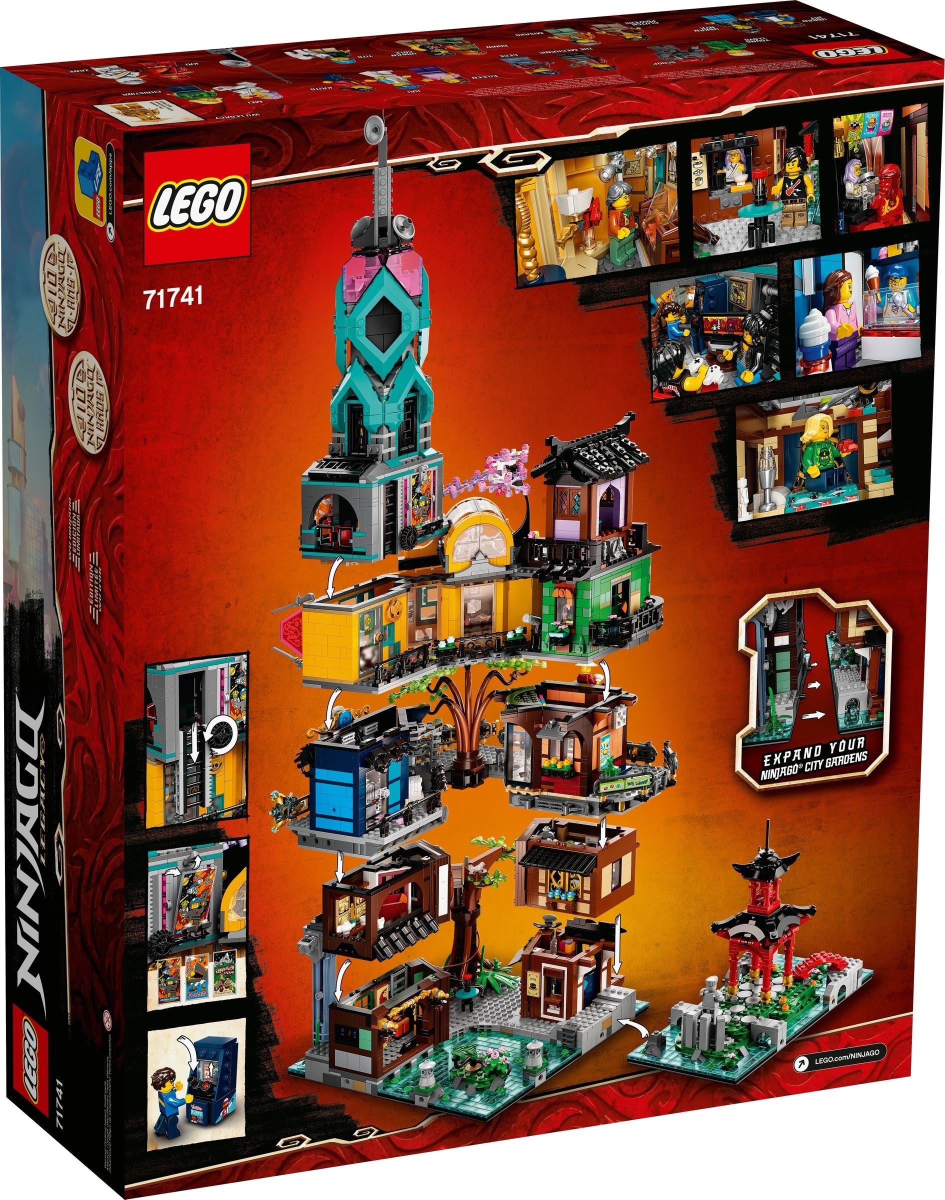 LEGO Ninjago Die Gärten von Ninjago 71741