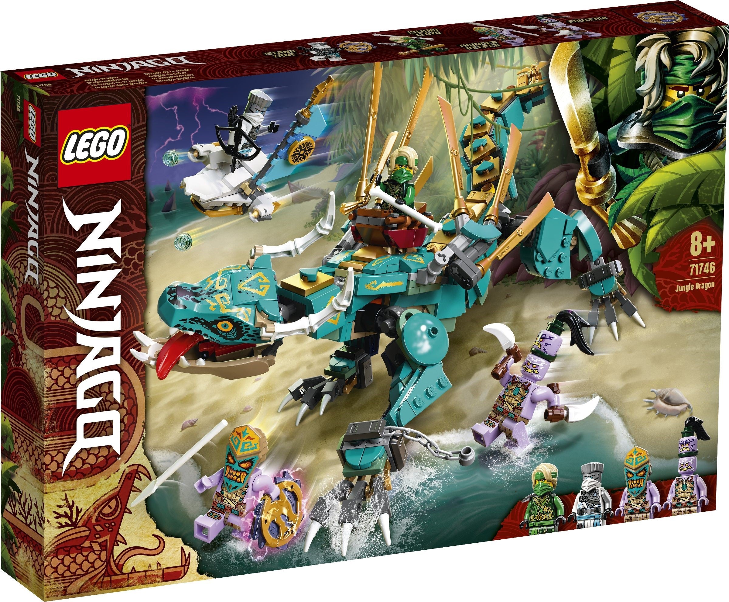 LEGO Ninjago dragon de la jungle 71746