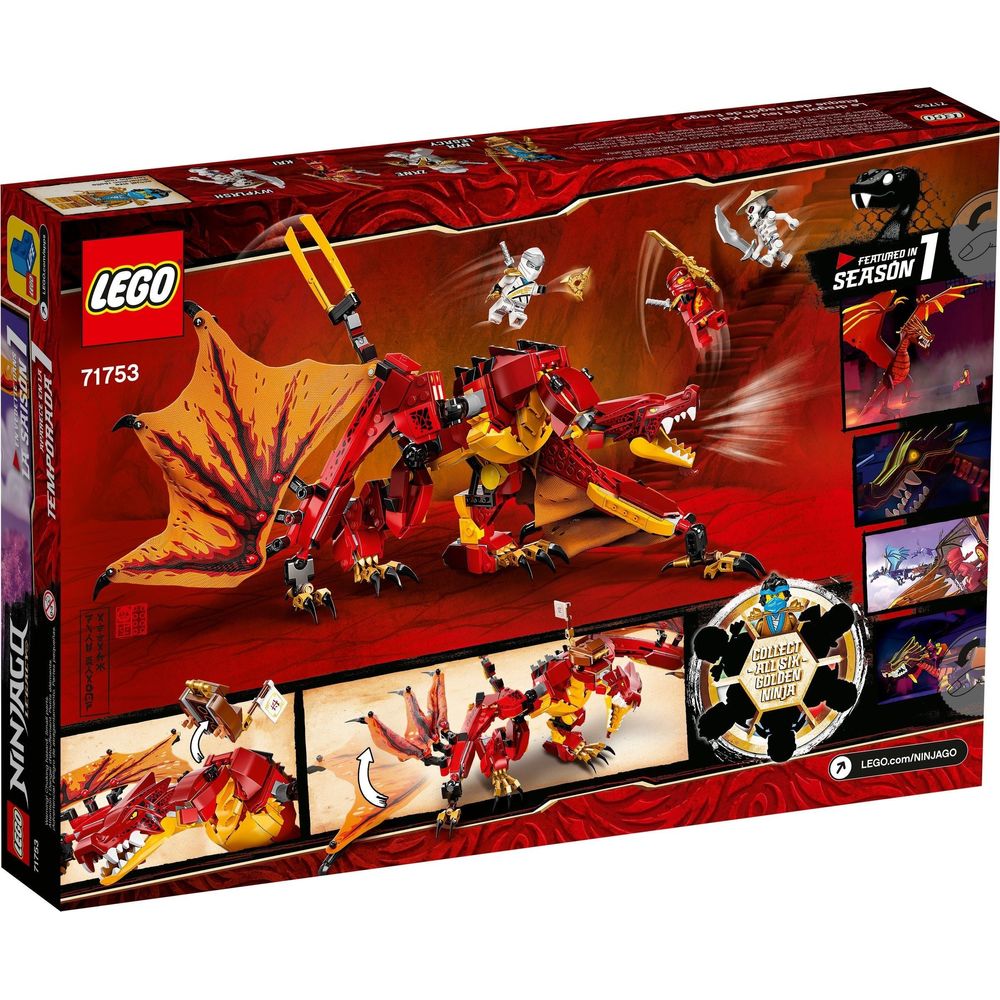 LEGO Ninjago Kais Feuerdrache 71753