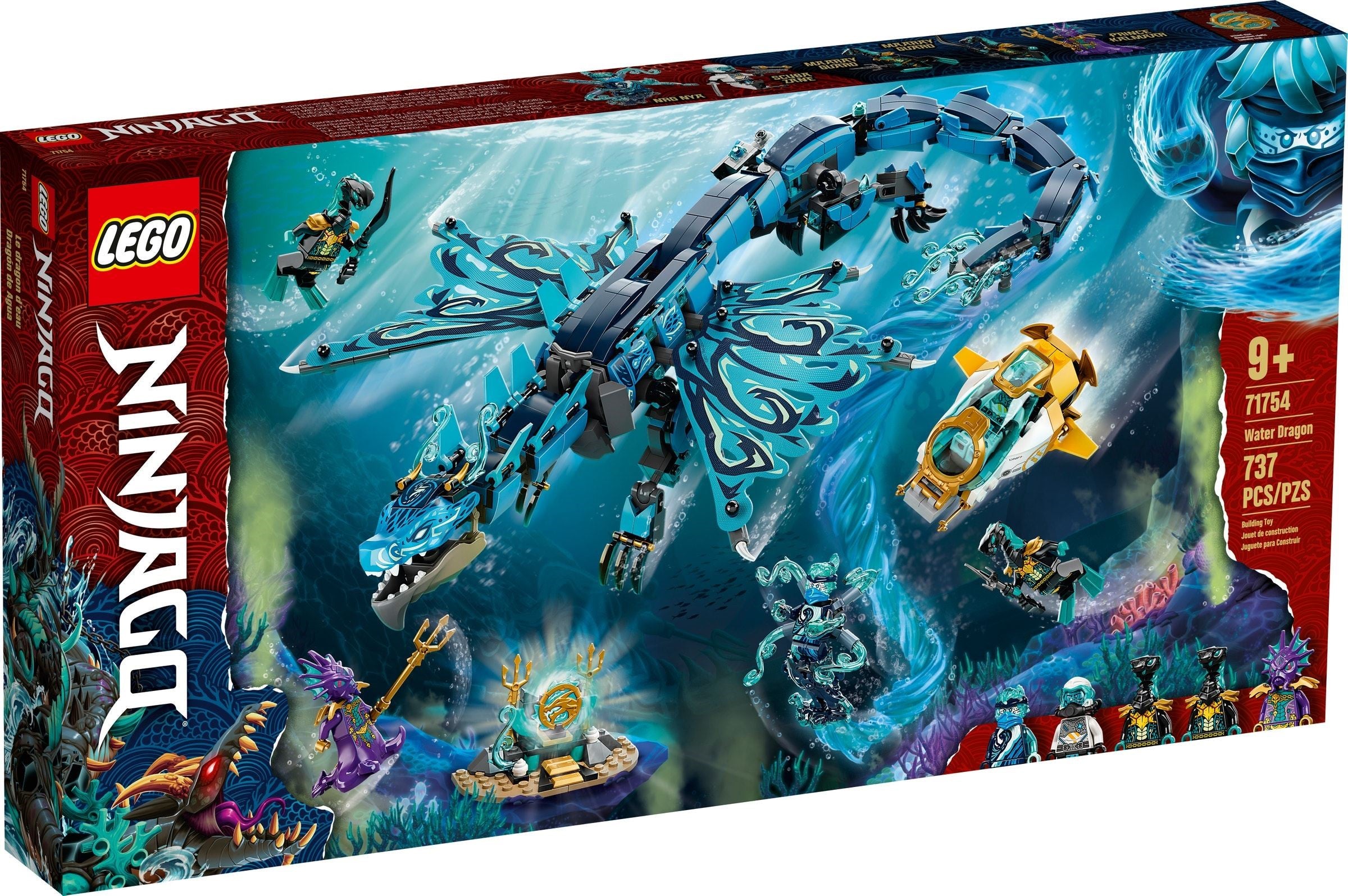 LEGO Ninjago Le dragon d'eau 71754