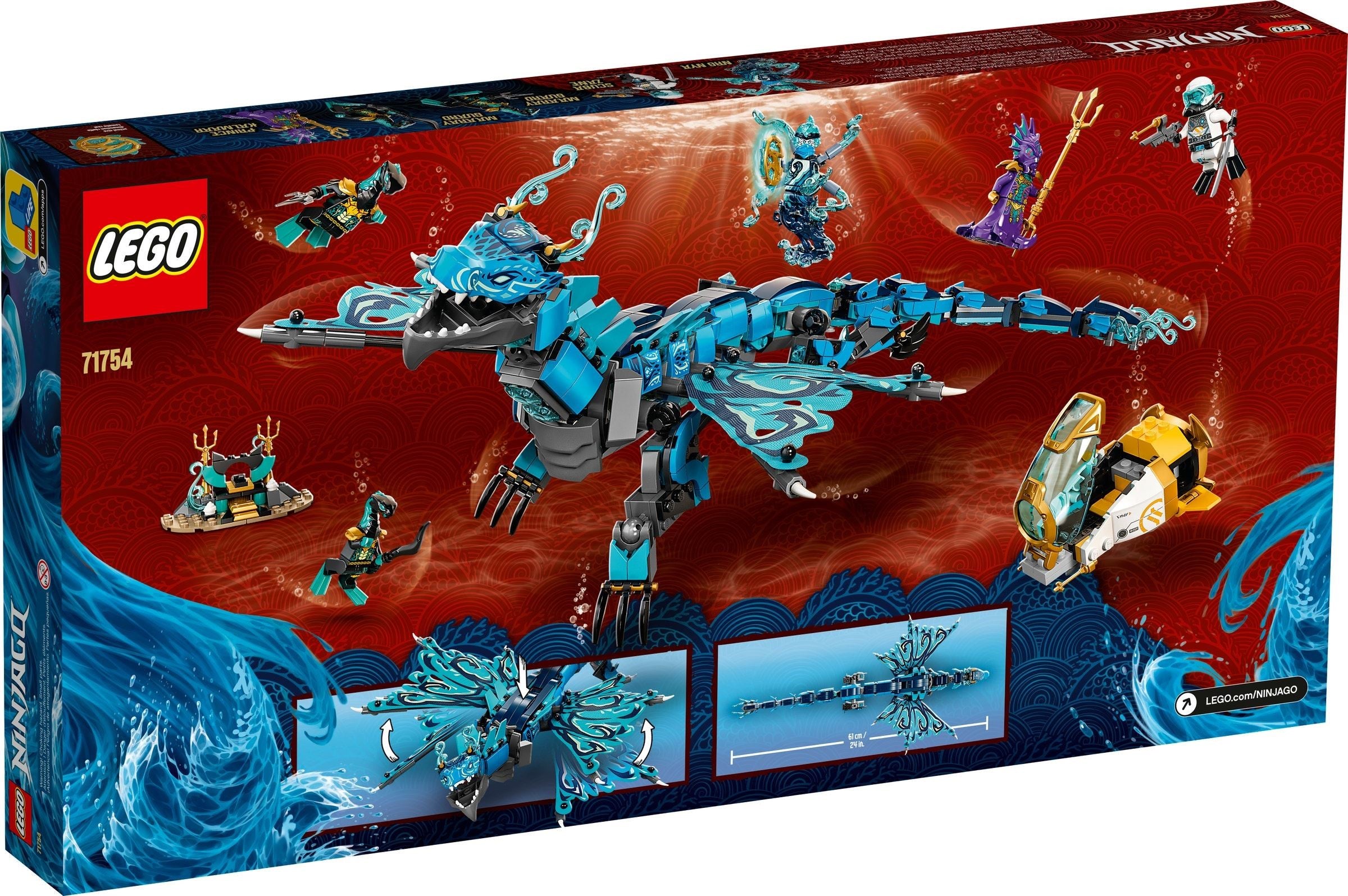 LEGO Ninjago Le dragon d'eau 71754