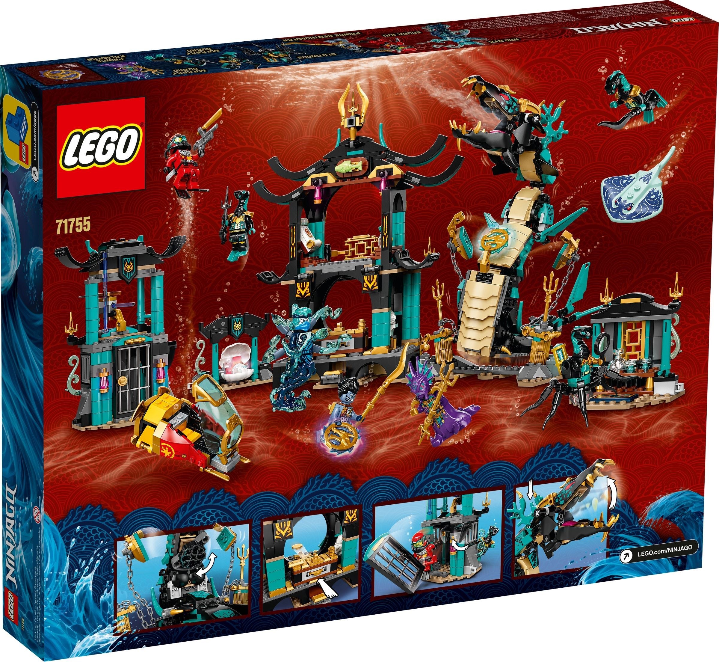 LEGO Ninjago Temple de l'océan infini 71755