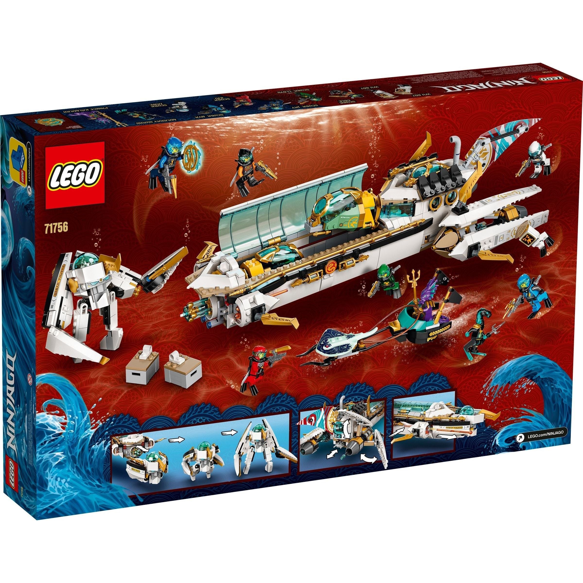 LEGO Ninjago Wassersegler 71756