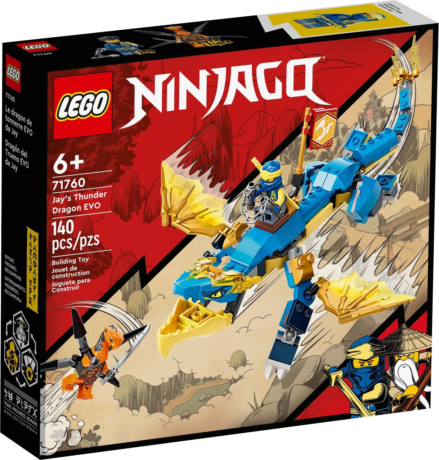 <transcy>LEGO Ninjago Dragon du tonnerre EVO de Jay 71760</transcy>