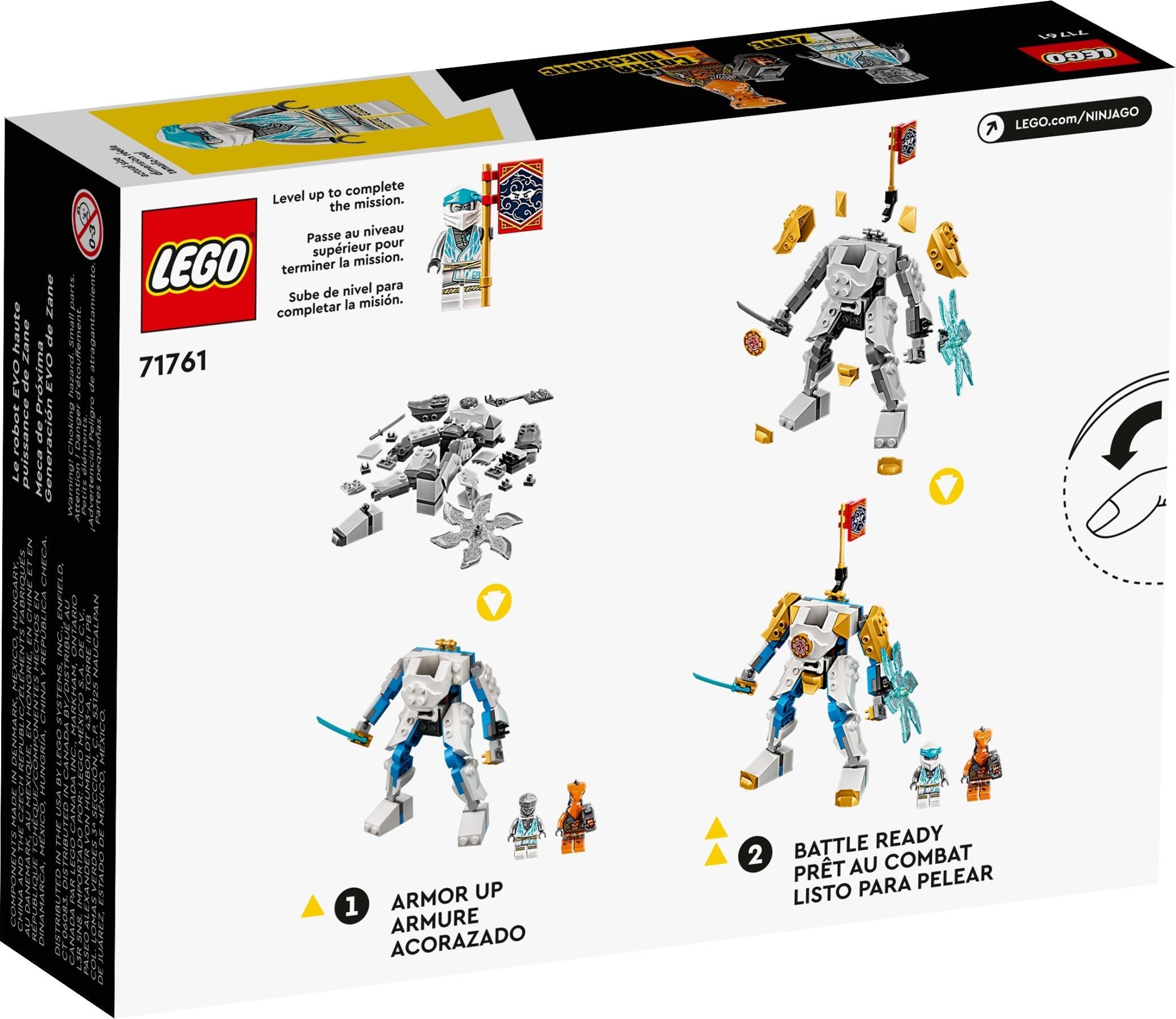 LEGO Ninjago Zanes Power-Up-Mech EVO 71761
