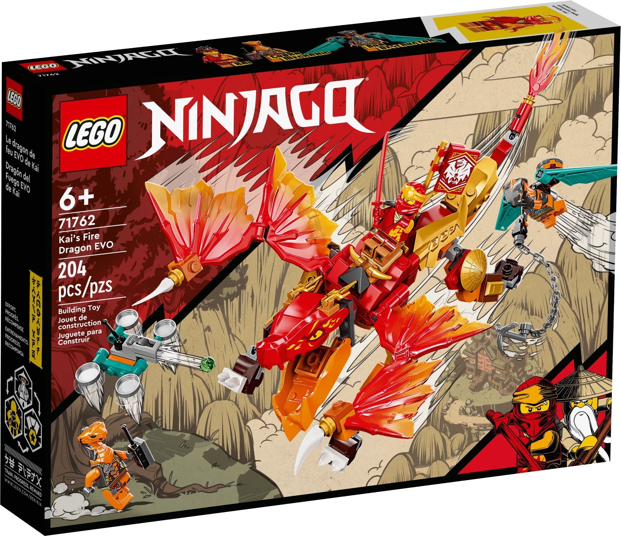 <transcy>LEGO Ninjago Kais dragon de feu EVO 71762</transcy>