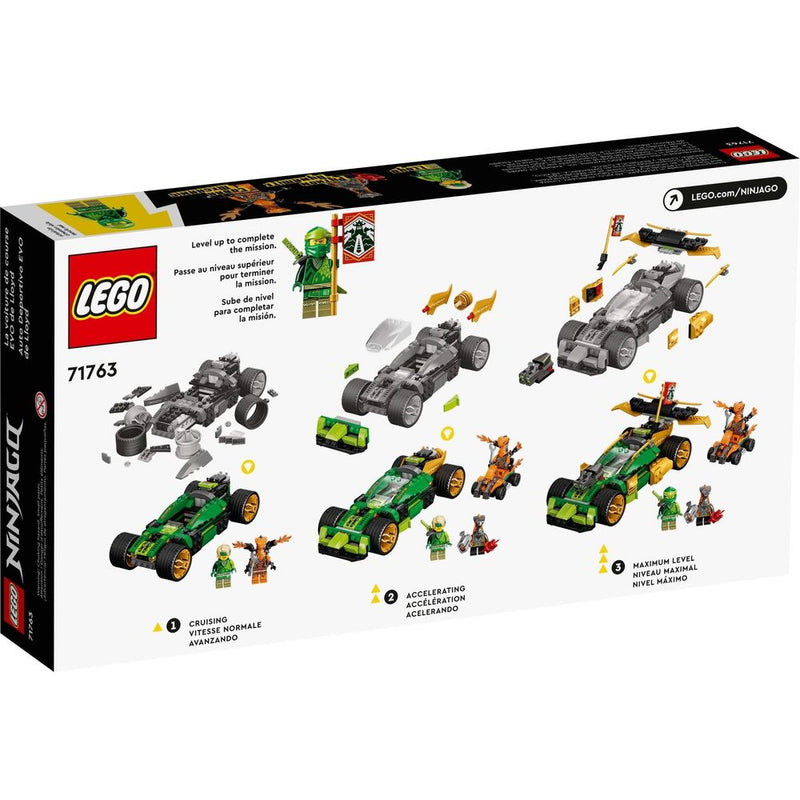 <transcy>LEGO Ninjago Voiture de course EVO de Lloyd 71763</transcy>