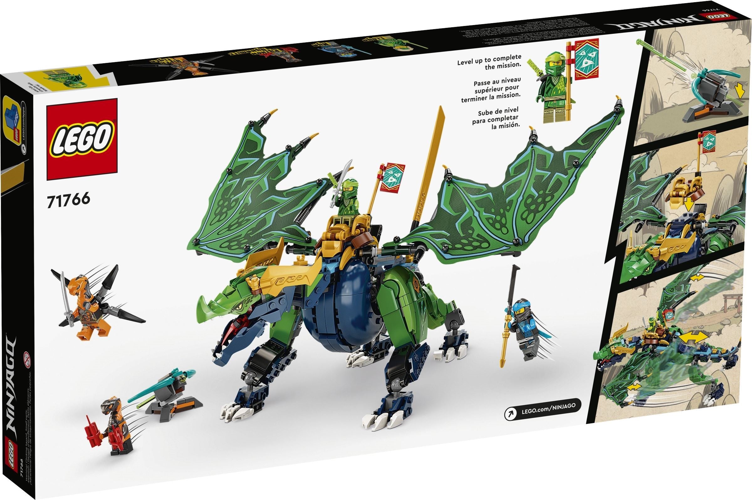 <transcy>LEGO Ninjago Le dragon légendaire de Lloyd 71766</transcy>