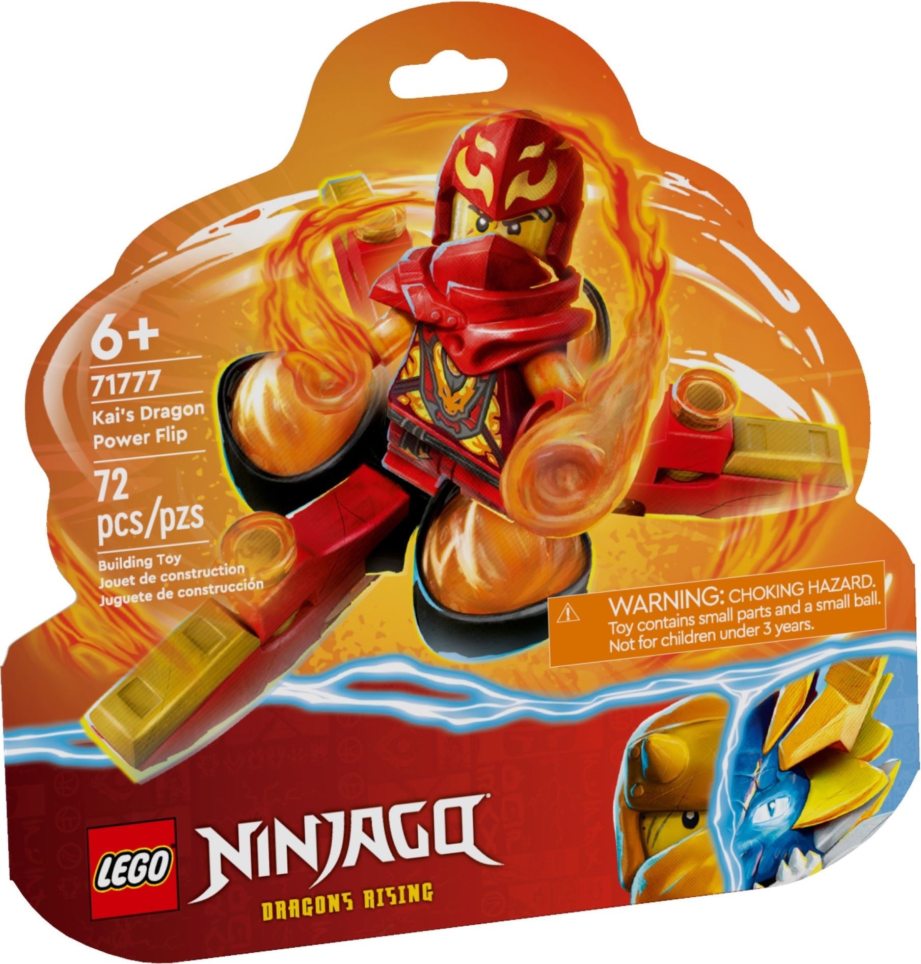 LEGO Ninjago Kais Drachenpower-Spinjitzu-Flip 71777
