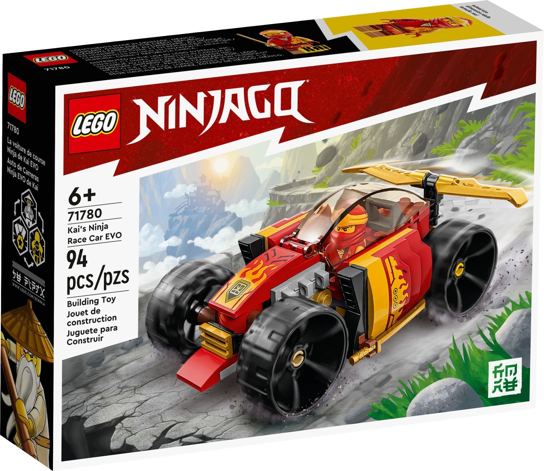 LEGO Ninjago Kais Ninja-Rennwagen EVO 71780