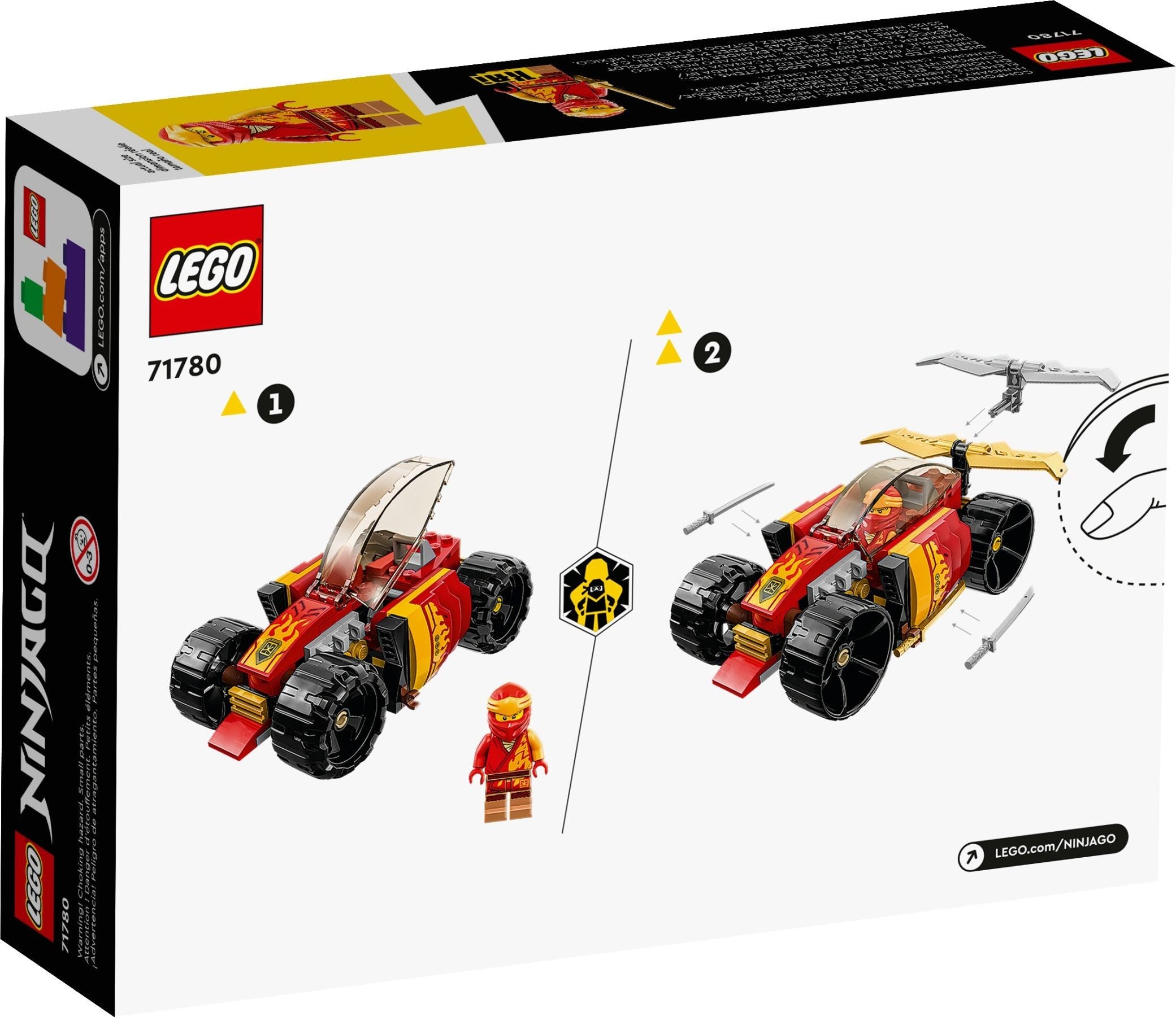 LEGO Ninjago Kais Ninja-Rennwagen EVO 71780