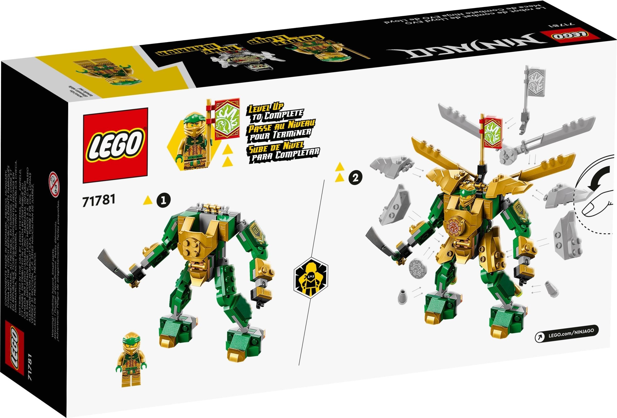LEGO Ninjago Llodys Mech-Duell EVO 71781
