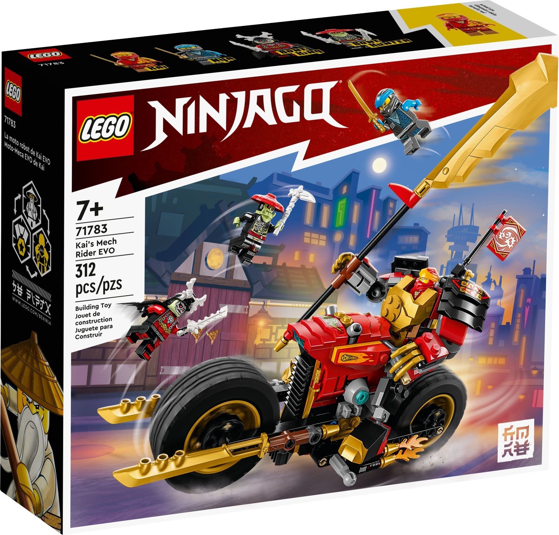 LEGO Ninjago Kais Mech-Bike EVO 71783