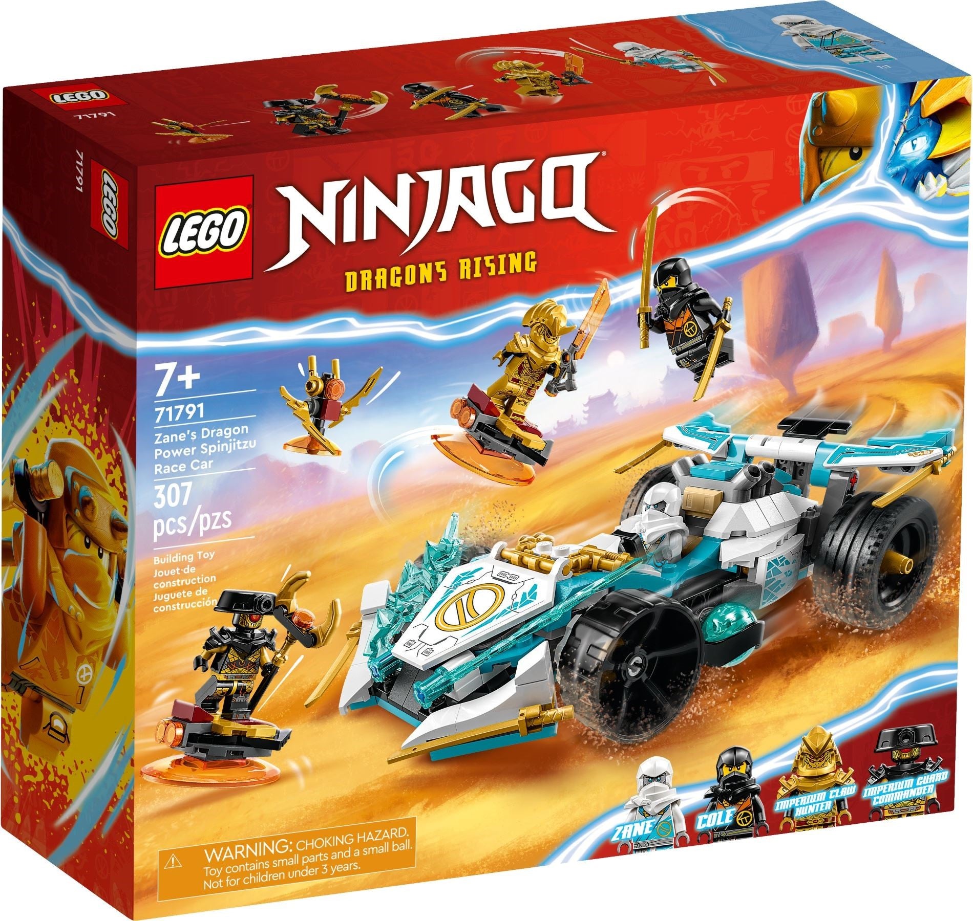 LEGO Ninjago Zanes Drachenpower-Spinjitzu-Rennwagen 71791