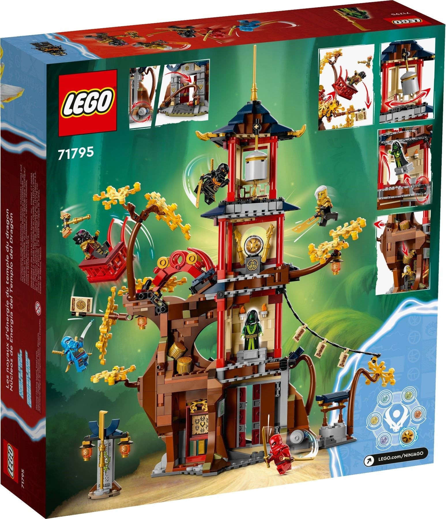 LEGO Ninjago Tempel der Drachenpower 71795