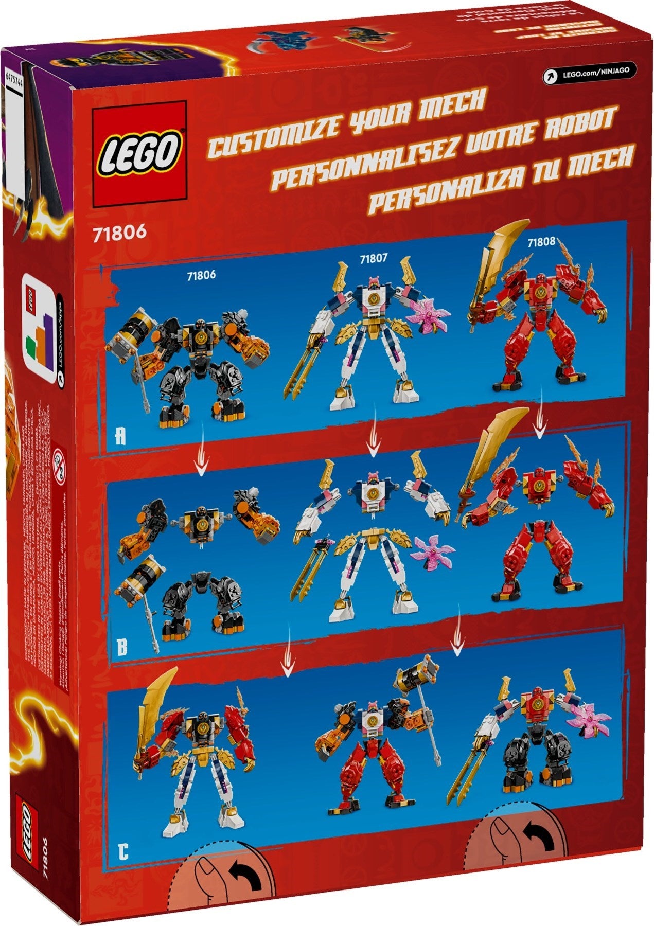 LEGO Ninjago Coles Erdmech 71806