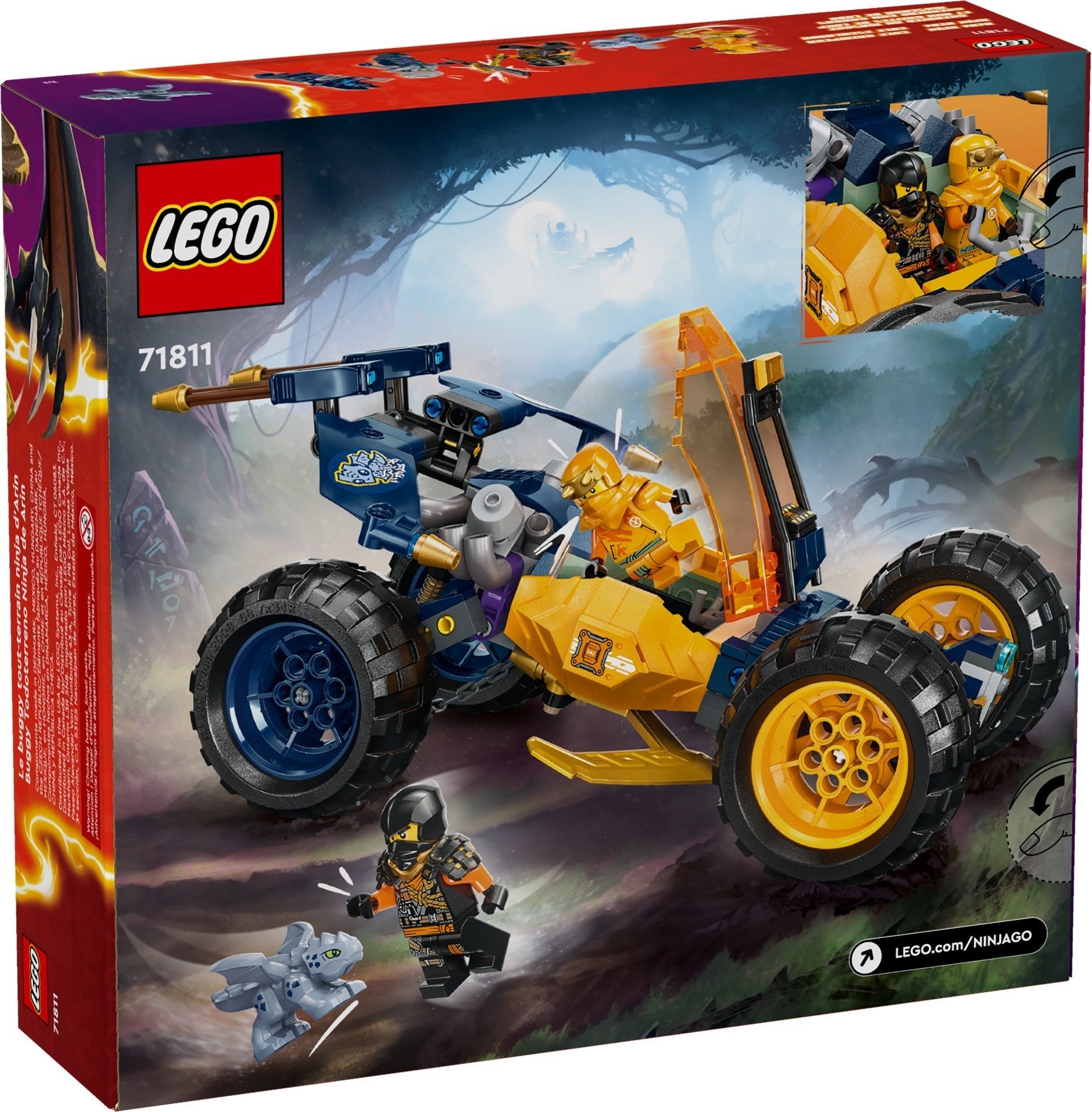 LEGO Ninjago  Arins Ninja-Geländebuggy 71811
