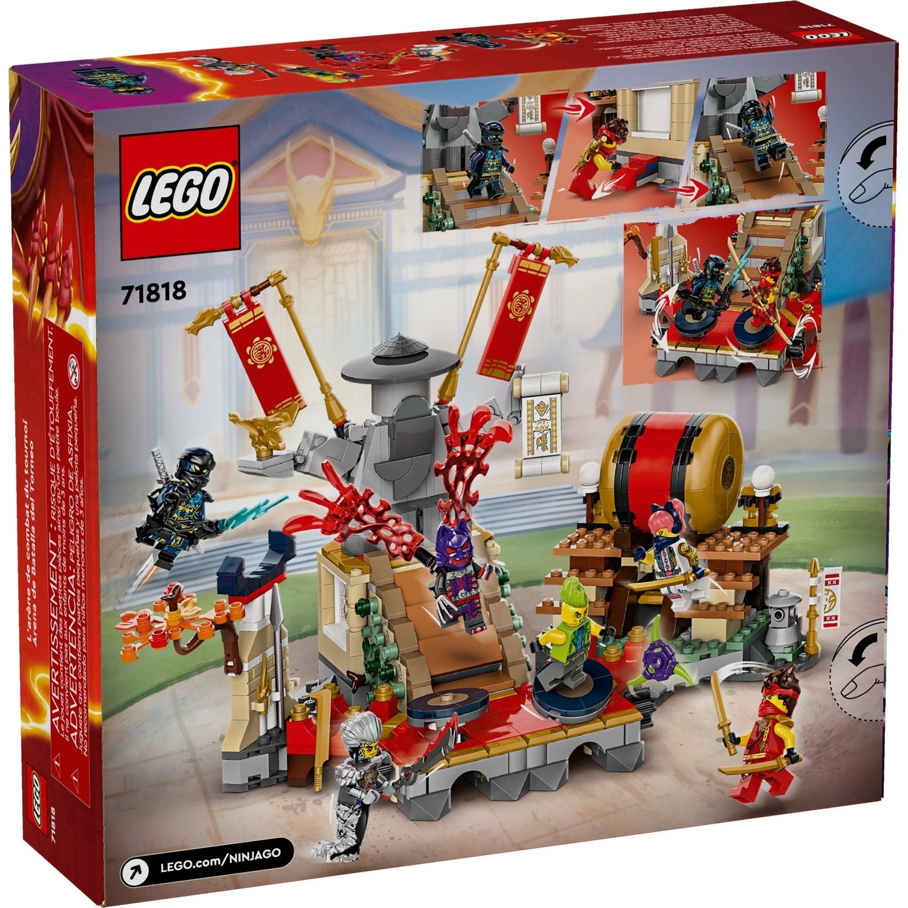 LEGO NINJAGO Turnier-Arena 71818