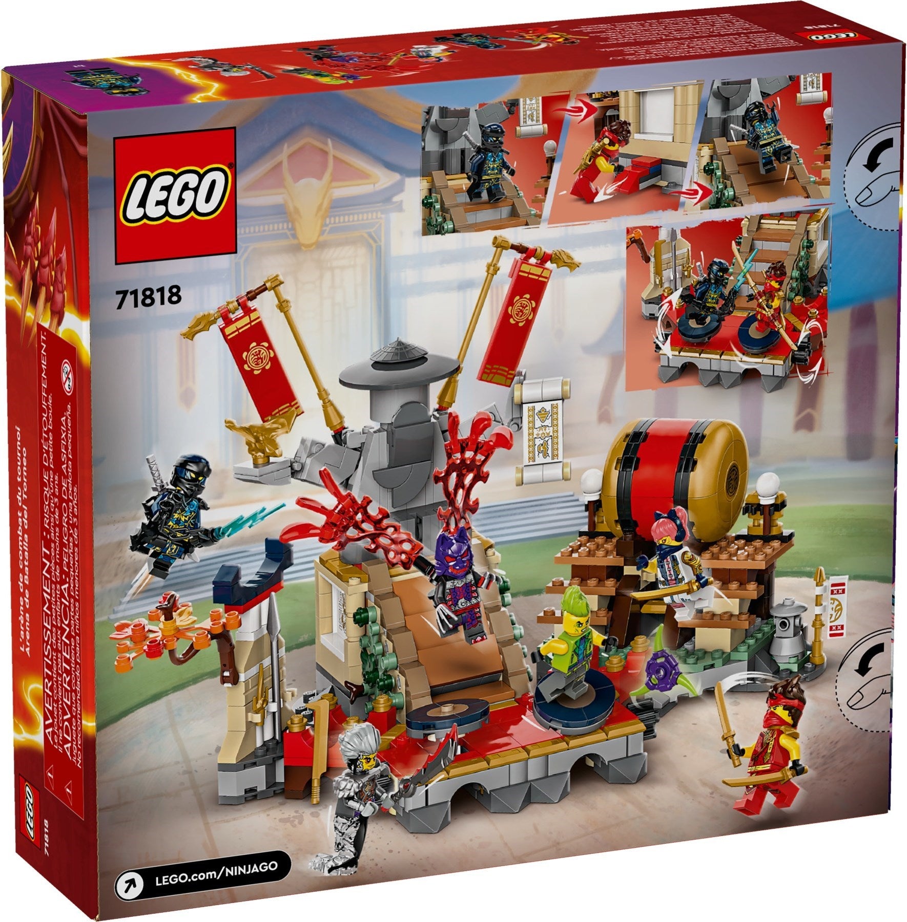 LEGO NINJAGO Turnier-Arena 71818