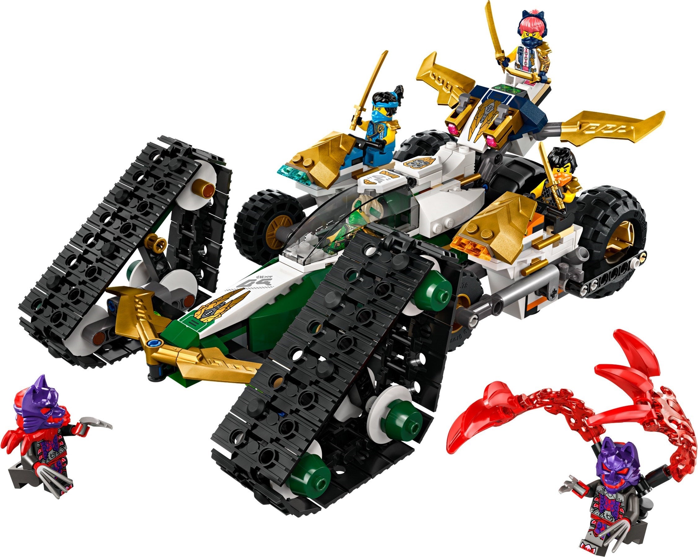 LEGO NINJAGO Kombi-Raupe des Ninja-Teams 71820