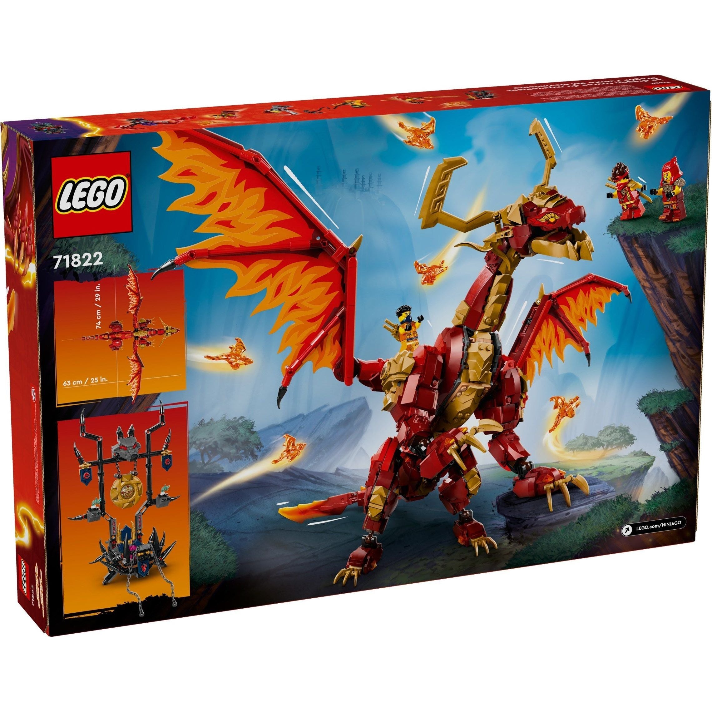 LEGO NINJAGO Quelldrache der Bewegung 71822