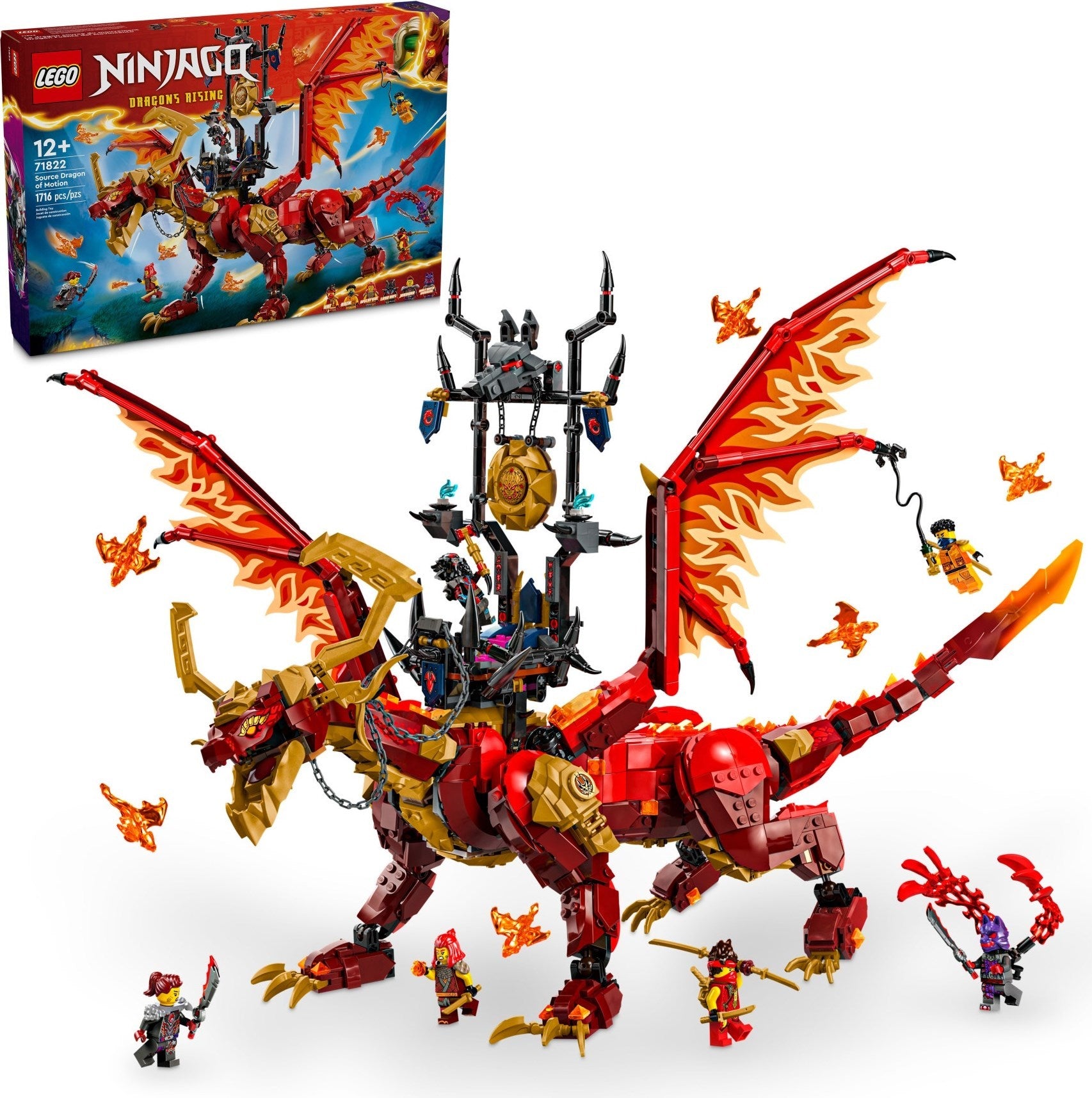 LEGO NINJAGO Quelldrache der Bewegung 71822