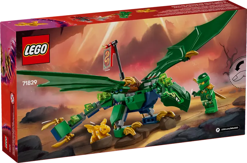 LEGO NINJAGO Lloyds grüner Walddrache 71829