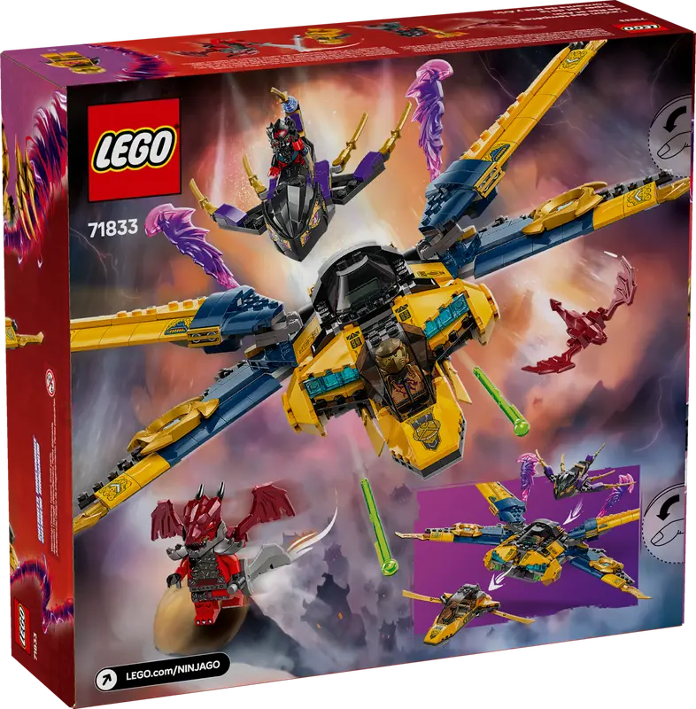 LEGO NINJAGO Ras und Arins Super-Sturmflieger 71833