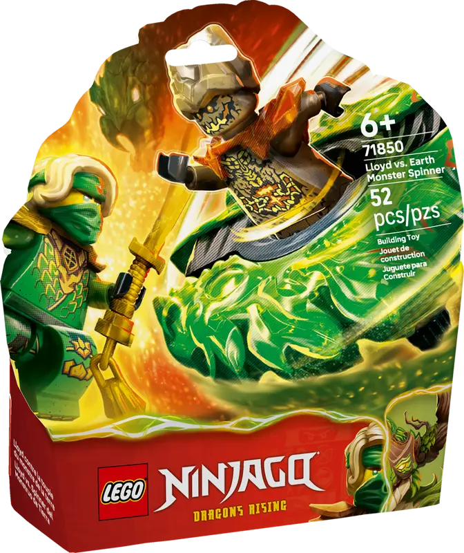 LEGO Ninjago Lloyd vs. Erdmonster-Spinner 71850