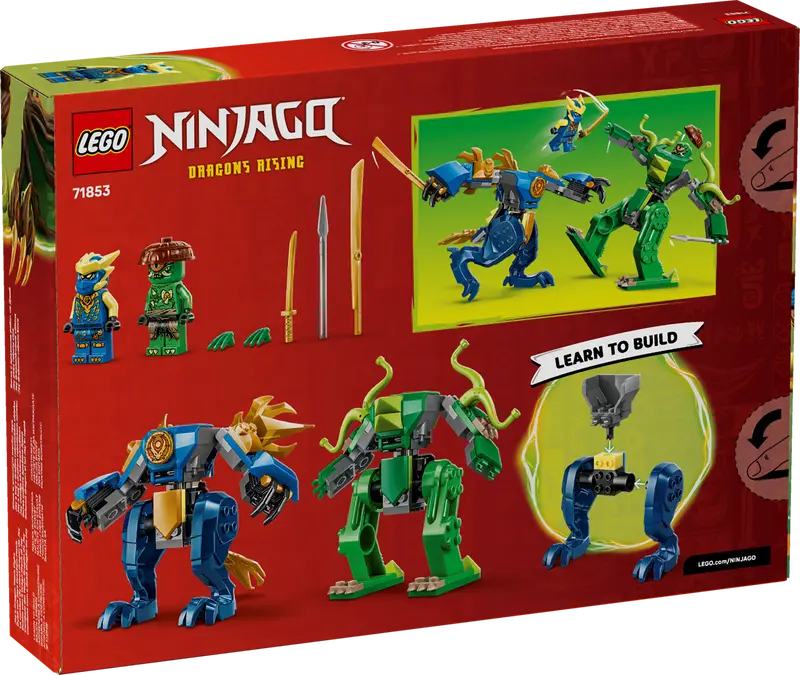 LEGO Ninjago Duell mit Jays Drachen-Mech 71853