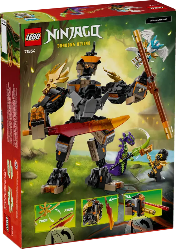 LEGO Ninjago Coles Action-Mech und Drachen-Zane 71854